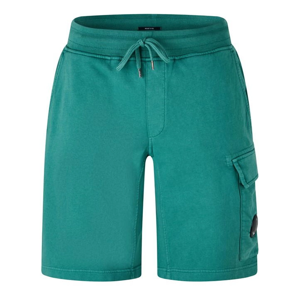 CP Company Lens Detail Cargo Shorts - Blue